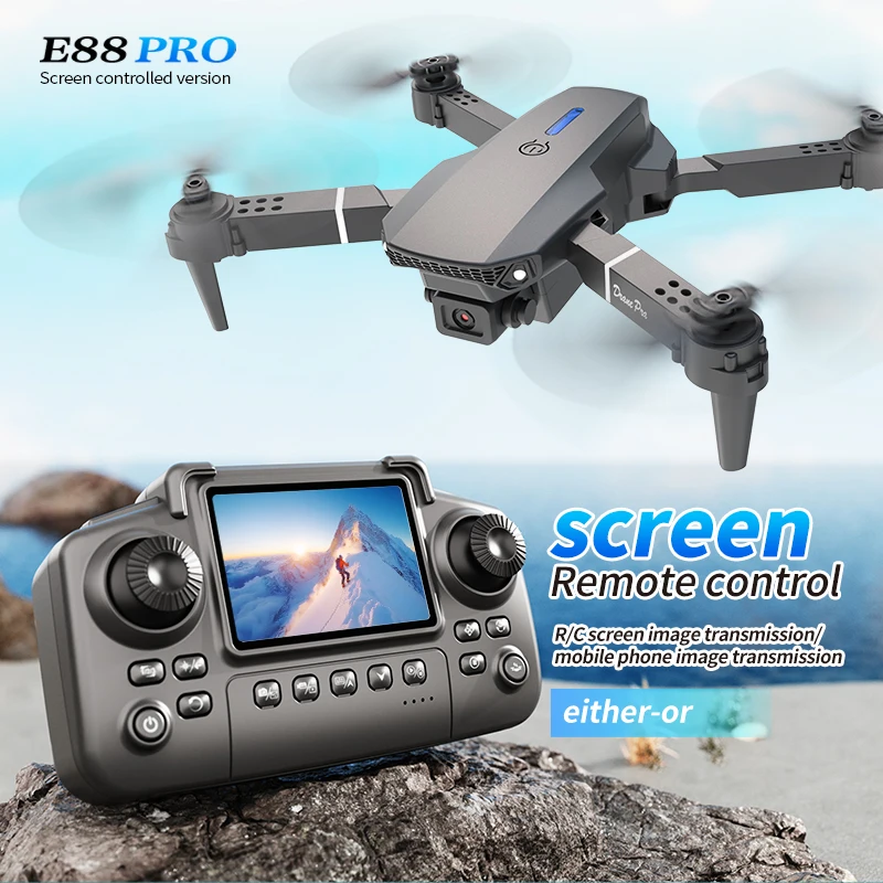 Drone Photogrammetry - 전문 E88 프로 드론 스크린 8K
