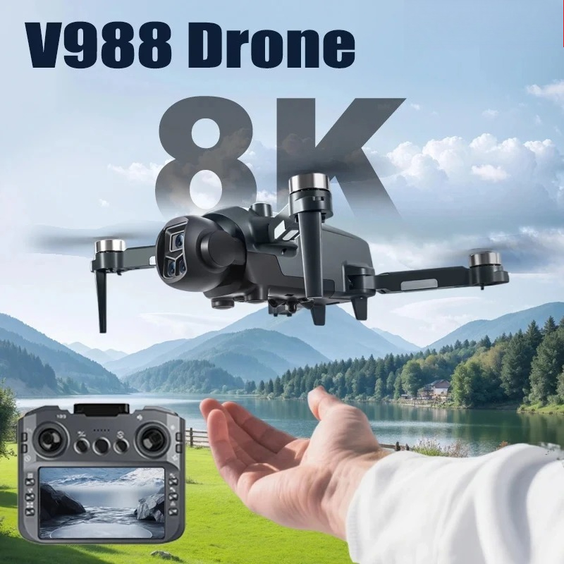 Drone Photogrammetry - 오리지널 V988 드론 8K HD 듀얼