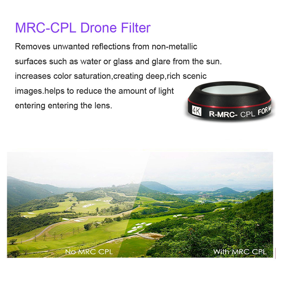 DJI 매빅 프로 드론 필터, CPL UV 스타, 중립 - Drone Ndvi 리뷰 및 가격