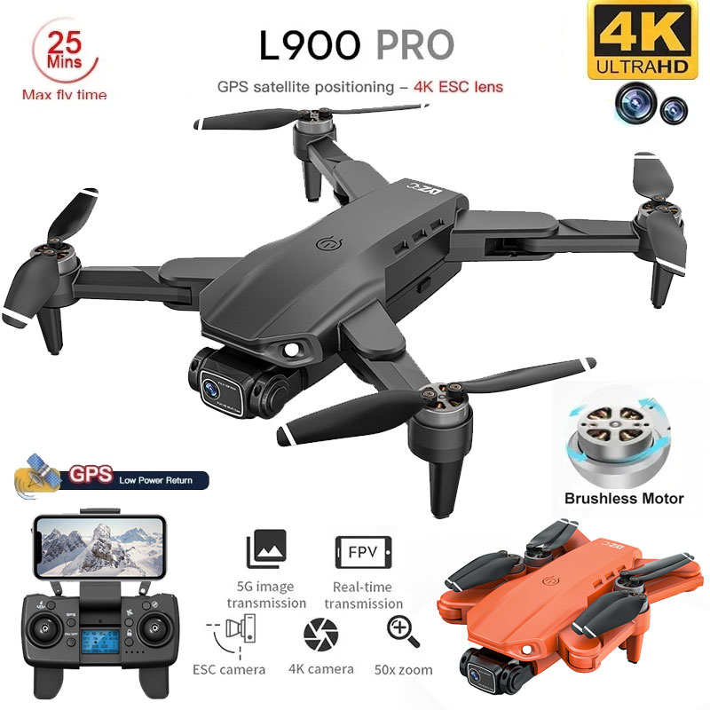 L900 Pro GPS 드론 4K 전문 HD 듀얼 카메 - Drone Aerial Photography 리뷰 및 가격