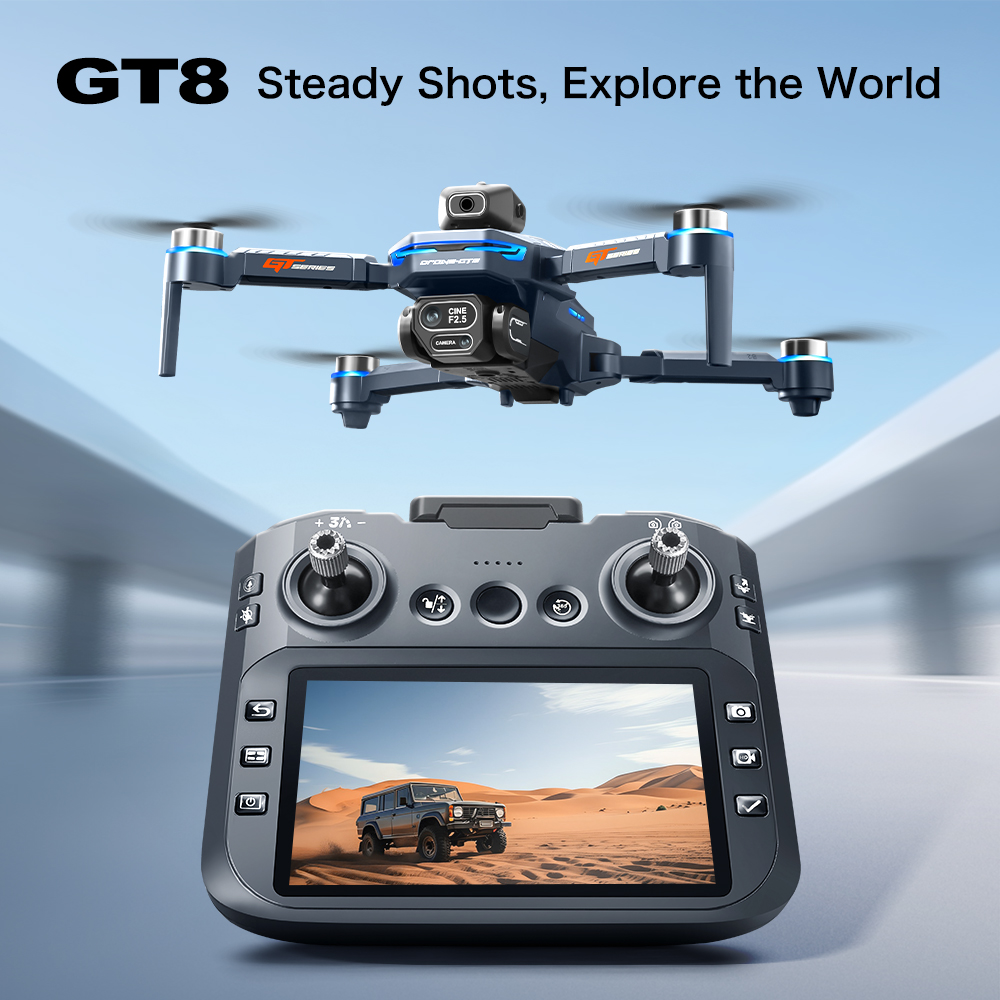 GT8 맥스 접이식 드론 8K HD 전문가용 항공 듀얼 - Drone Photogrammetry 리뷰 및 가격