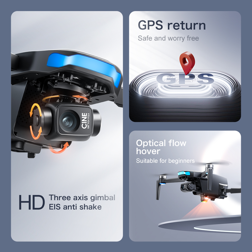오리지널 S-X1 GPS 드론 8KHD 전문가용 카메라 - Drone Photogrammetry 리뷰 및 가격