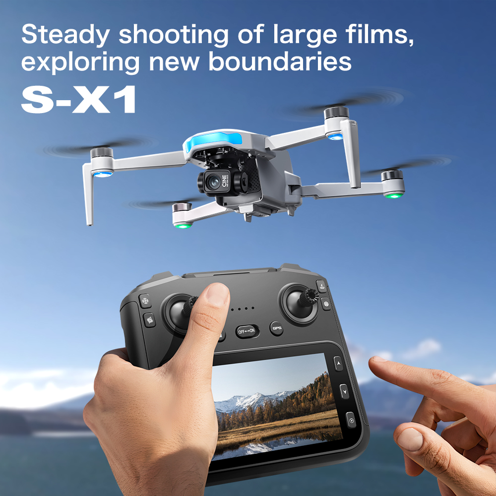 오리지널 S-X1 GPS 드론 8KHD 전문가용 카메라 - Drone Photogrammetry 리뷰 및 가격